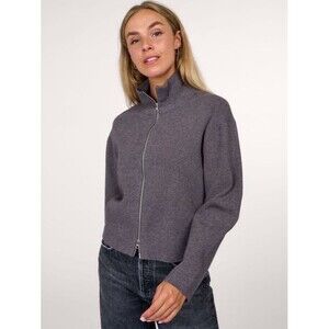 Second Female Opaya Knit Zip Cardigan funnel neck NWT Size M